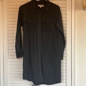 Madewell Black Shirt Dress